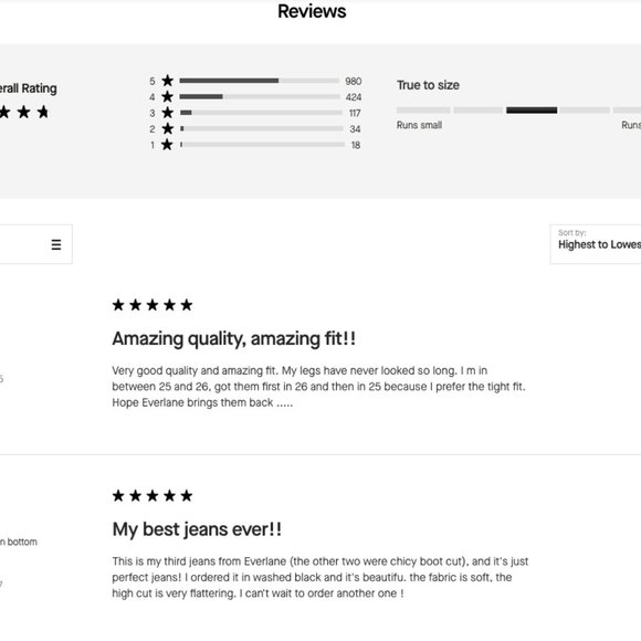 Everlane Kick Crop Jeans LIGHT BLUE Size 30 - good used condition - Picture 5 of 12